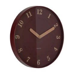 Wandklok Amena Bordeaux