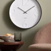 Wandklok Ayuno - Legergroen