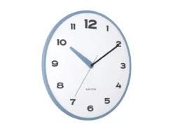 Wandklok Brisk Dome - Klassiek blauw