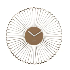 Wandklok Cascara Mokkabruin