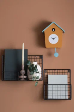 Wandklok Cuckoo Light - Mistigblauw & Legergroen