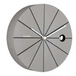 Wandklok Destacado Cuckoo Donkergrijs