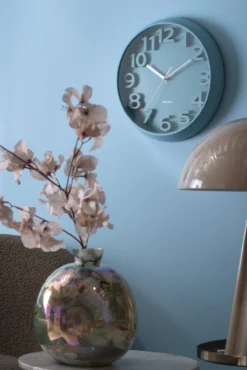 Wandklok Elevated Classic Numbers - Zwart