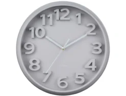 Wandklok Elevated Classic Numbers - Warmgrijs