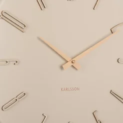 Wandklok Esmerado Gebroken wit