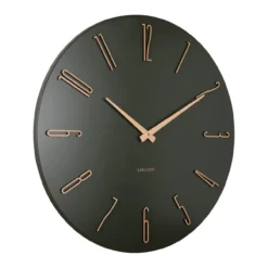 Wandklok Esmerado L luxegroen