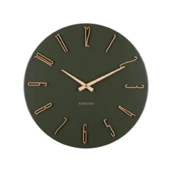 Wandklok Esmerado Luxegroen