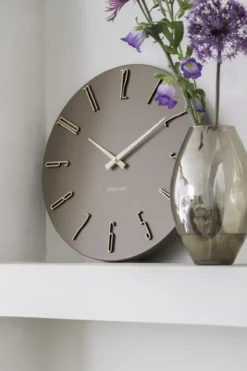 Wandklok Esmerado Mokkabruin