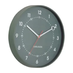 Wandklok Fresco Jungle groen