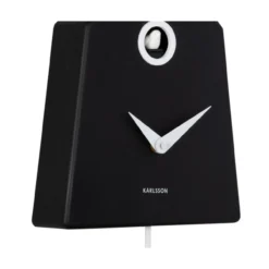 Wandklok Grafico Cuckoo black