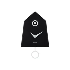 Wandklok Grafico Cuckoo black