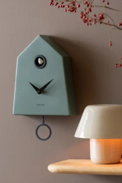Wandklok Grafico Cuckoo jungle green