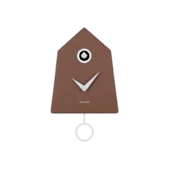 Wandklok Grafico Cuckoo mocha brown