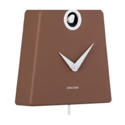 Wandklok Grafico Cuckoo mocha brown