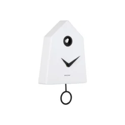 Wandklok Grafico Cuckoo white