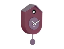 Wandklok Grato Cuckoo - Paars