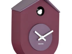Wandklok Grato Cuckoo - Paars