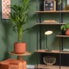 Wandklok Mini Flip - Geel