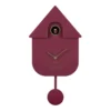 Wandklok Modern Cuckoo Oro Donkerpaars
