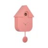 Wandklok Modern Cuckoo Oro Roze bruin