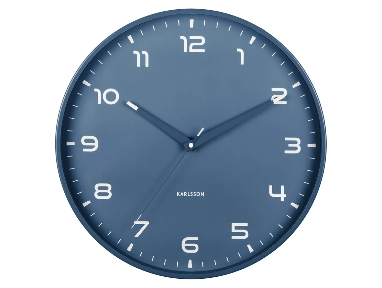 Wandklok Orgullo - Klassiek blauw