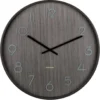 Wandklok Pure groot bruin hout Wandklok Pure Groot - Bruin - Hout