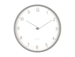 Wandklok Sencillez - Donkergrijs