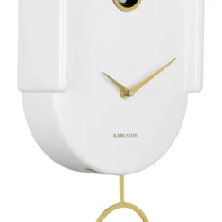 Wandklok Tweet Wit
