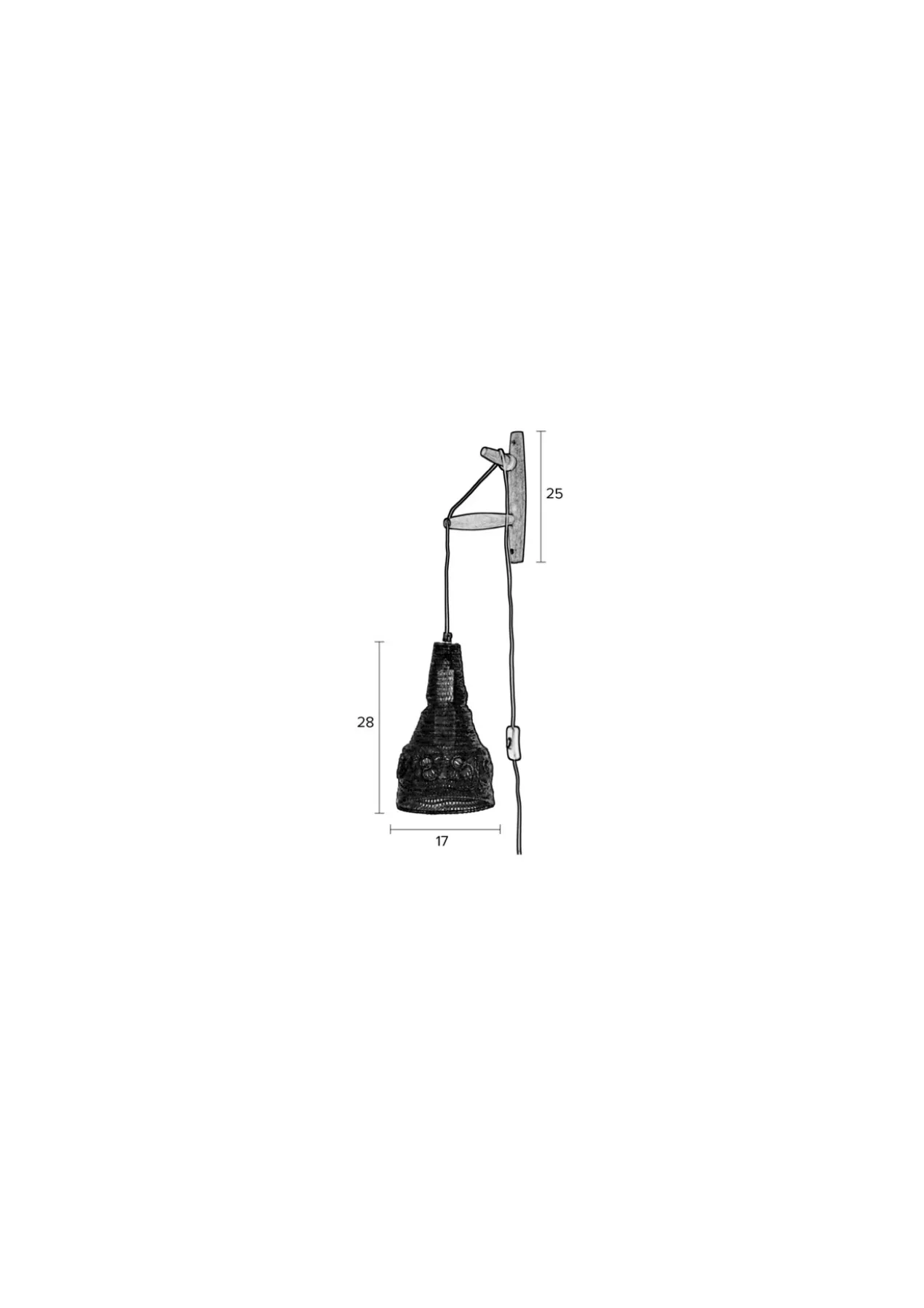 Wandlamp Alen