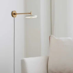 Wandlamp Asteria Long Parelmoer