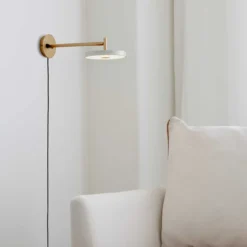 Wandlamp Asteria Long Parelmoer
