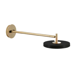 Wandlamp Asteria Long Zwart
