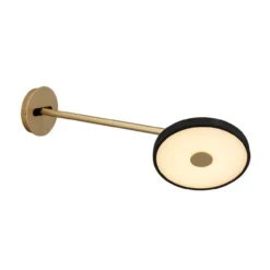 Wandlamp Asteria Long Zwart