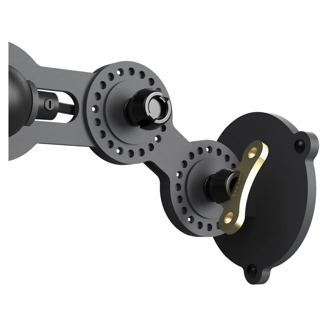 Wandlamp Bolt sidefit mini cord midnight grey