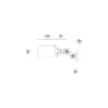 Wandlamp Bolt sidefit mini install pure white