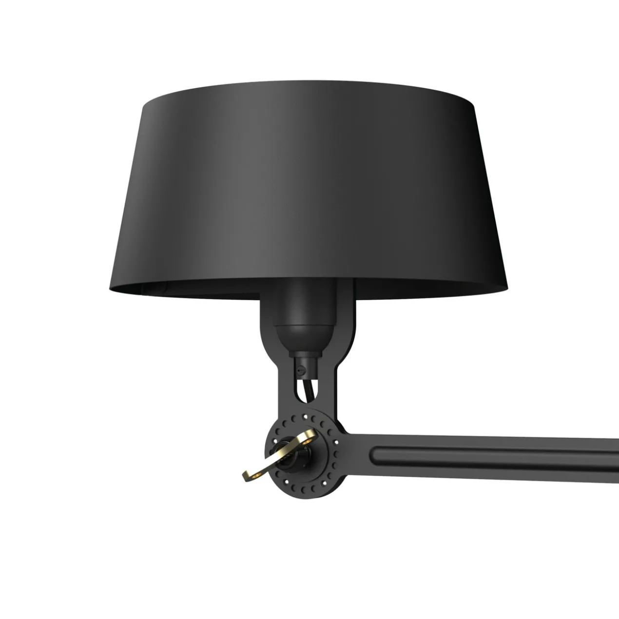 Wandlamp Bolt underfit cord ash grey