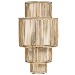 Wandlamp Dinding natural rotan
