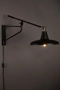 Wandlamp Hector teal