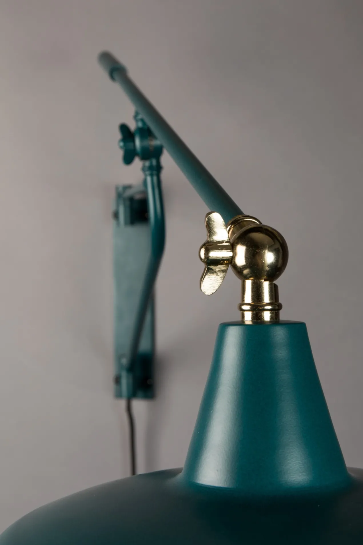 Wandlamp Hector teal