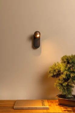 Wandlamp Montana koffie