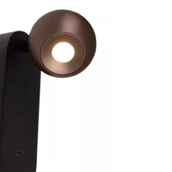 Wandlamp Montana koffie