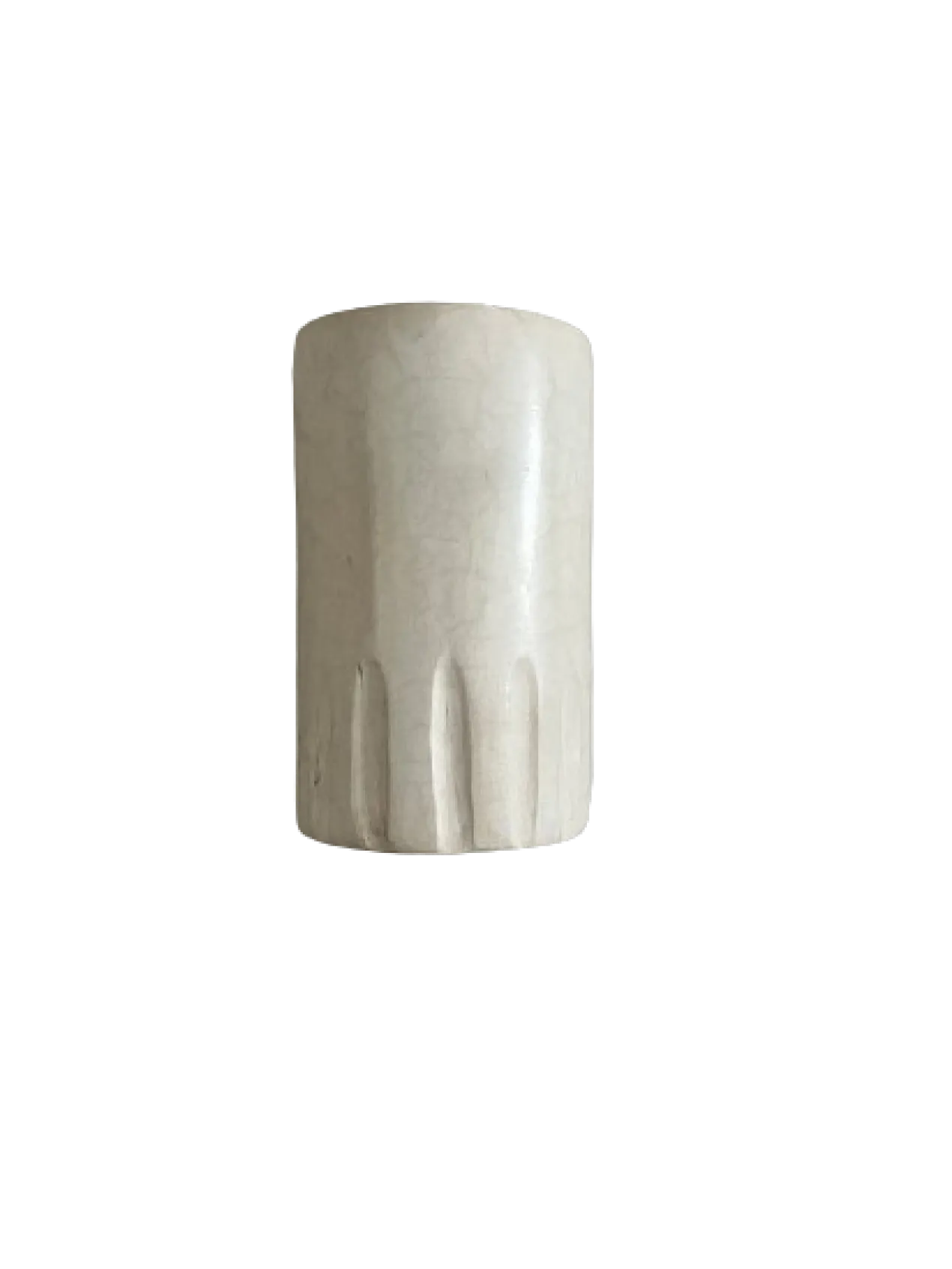 Wandlamp Tadelakt off-white L