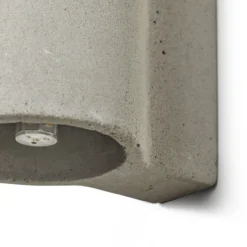 Wandlamp Tube concrete