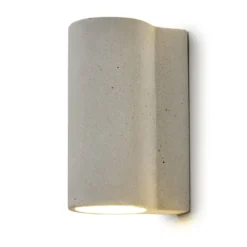 Wandlamp Tube concrete