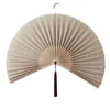 Wandornament bamboe waaier naturel XL