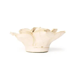 Wandornament Ceramic Flower Ivory Daffodil