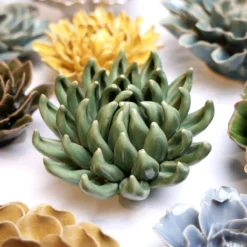 Wandornament Flower Jade Succulent