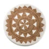 Wandornament Waterhyacint Tali wit/naturel L