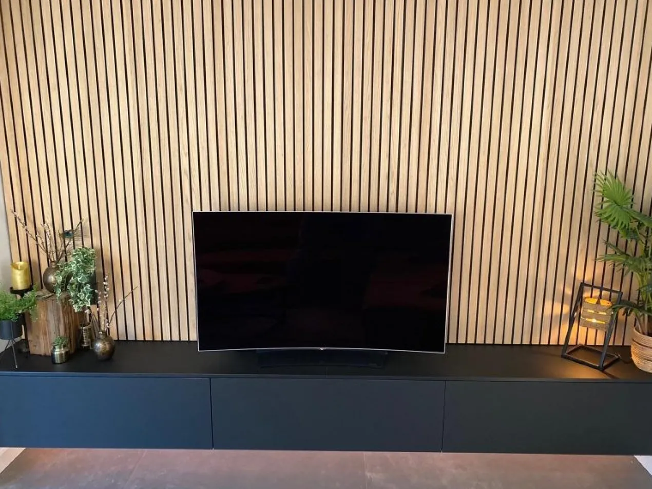 Wandpaneel Bogard S - Vulcano Black