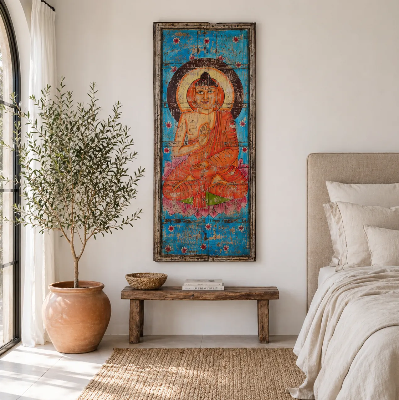 Wandpaneel Buddha 165 cm